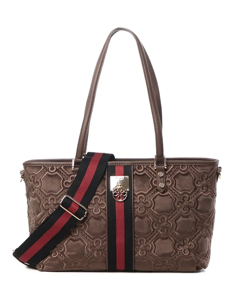 V°73 Gesteppte Cate Schultertasche - Braun Braun