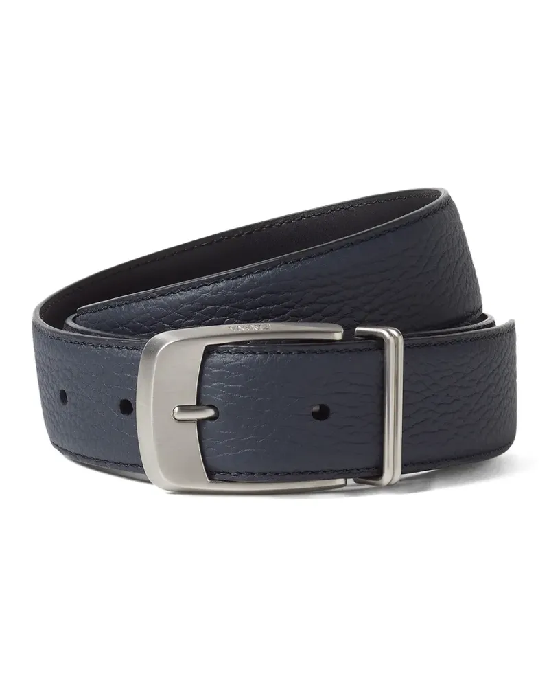 Ermenegildo Zegna Klassischer Gürtel - Blau Blau