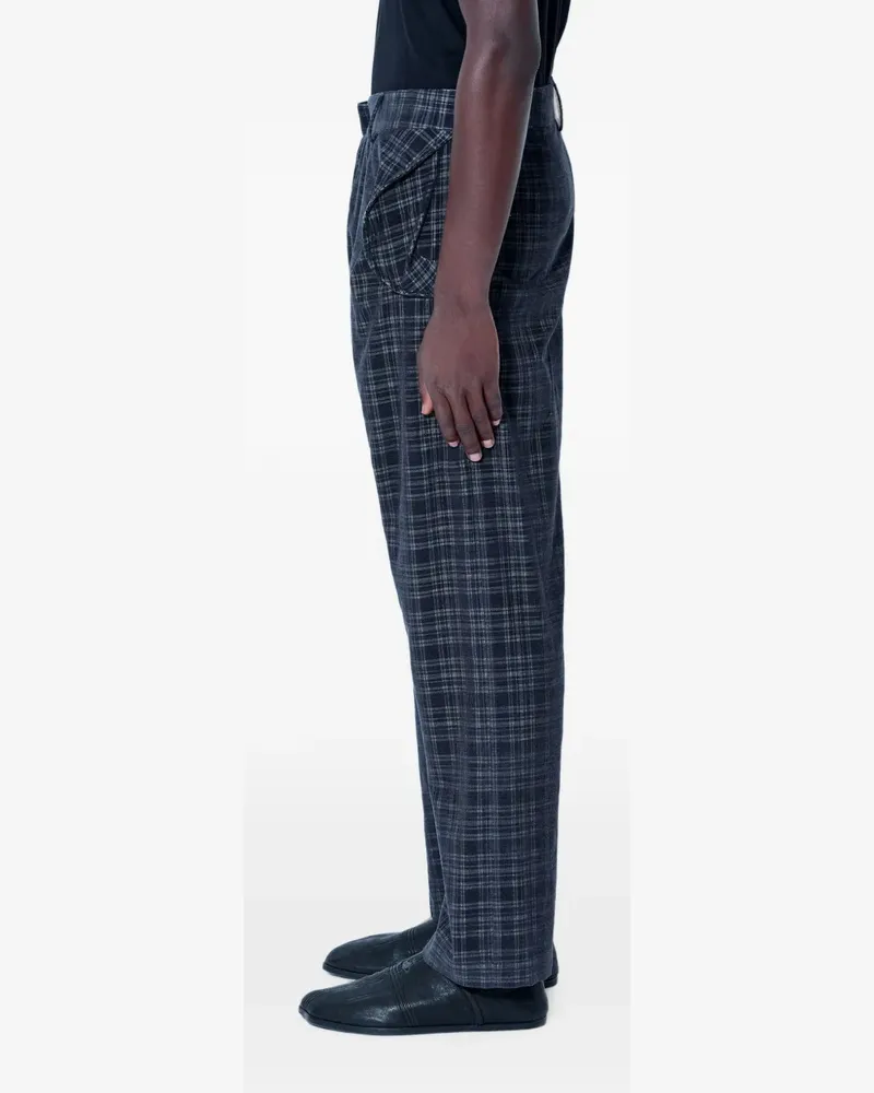 Vivienne Westwood Drunken checked trousers - Grau Grau
