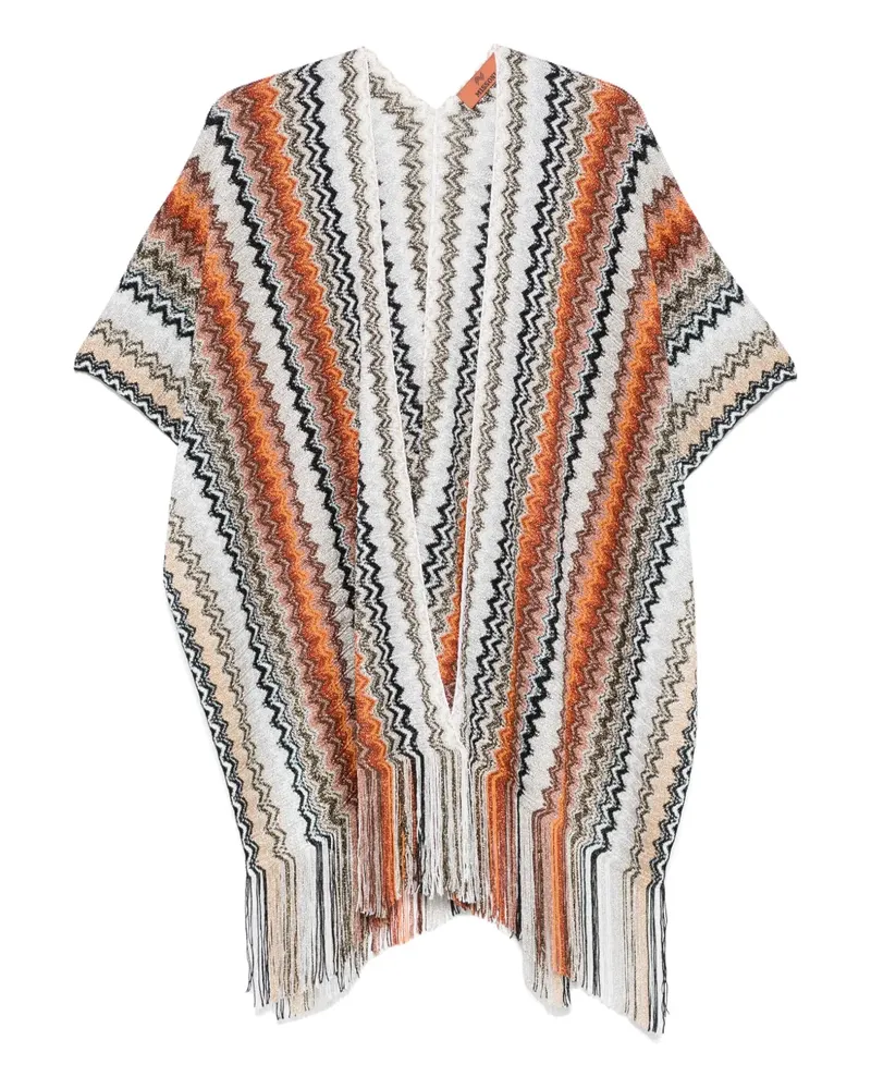 Missoni Baseballkappe mit Zickzackmuster - Schwarz Schwarz