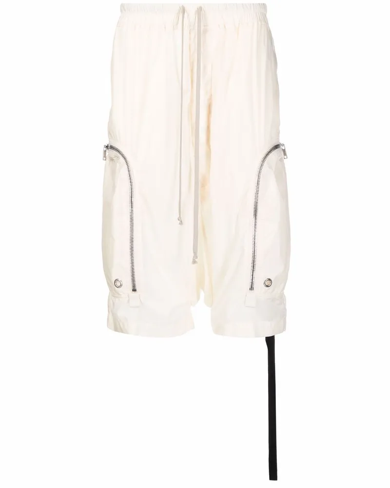 DRKSHDW by Rick Owens Bauhaus Baggy-Shorts - Weiß Weiß