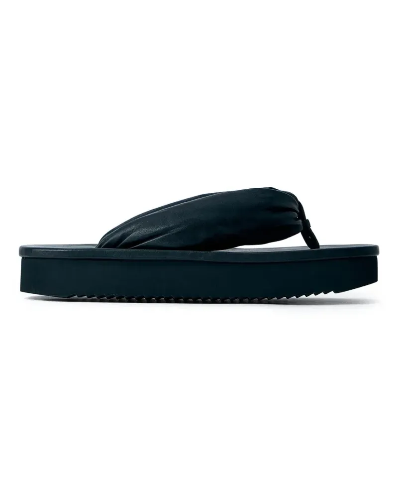 Rick Owens Klassische Flip-Flops - Schwarz Schwarz