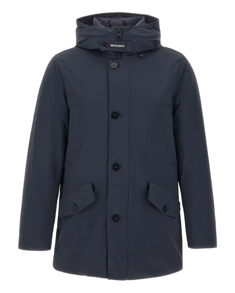 Woolrich Wattierter Mantel mit Klappentaschen - Blau Blau