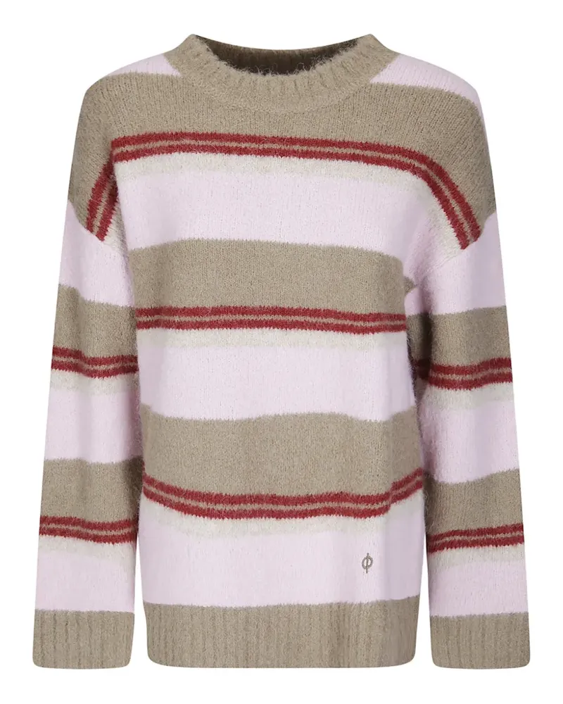 Samsøe & Samsøe Sajeanne horizontal-stripe sweater - Nude Nude