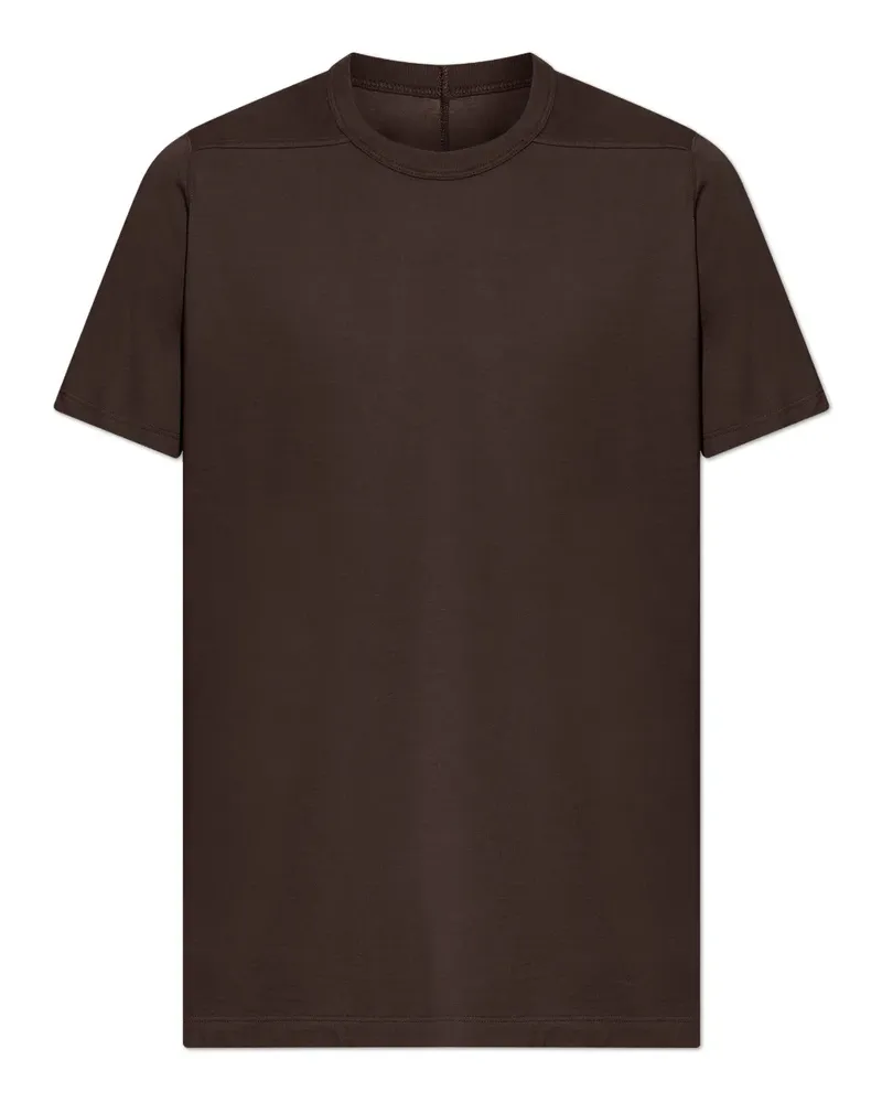 Rick Owens T-Shirt mit Rundhalsausschnitt - Braun Braun