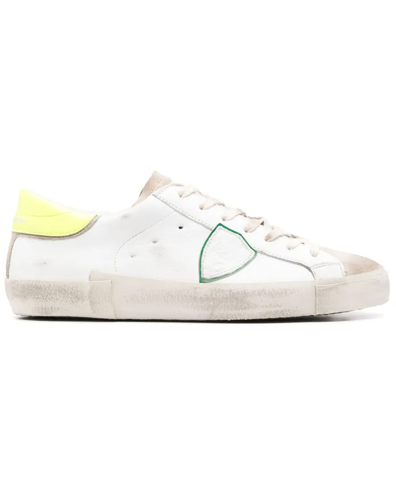 Philippe Model Prsx Sneakers aus Leder - Weiß Weiß