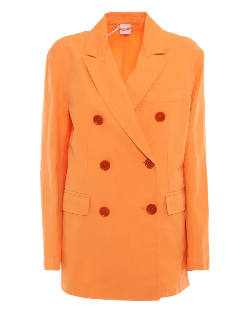 ASPESI Doppelreihiges Sakko - Orange Orange