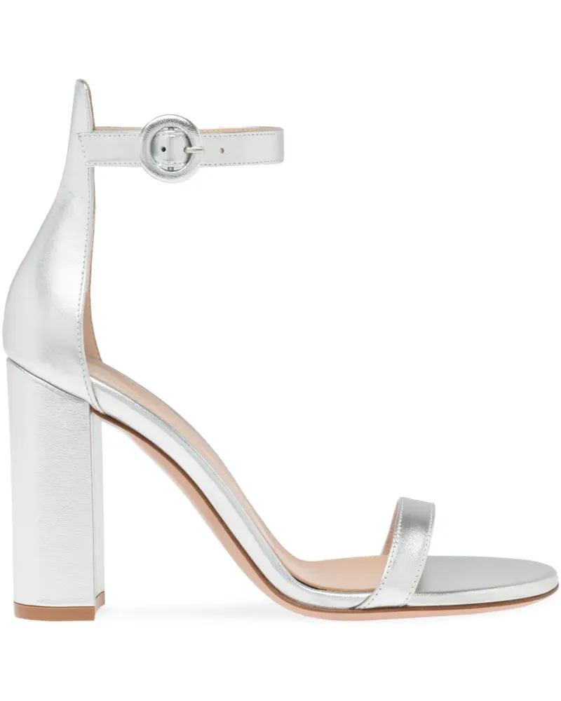 Gianvito Rossi Klassische Sandalen 95mm - Silber Silber