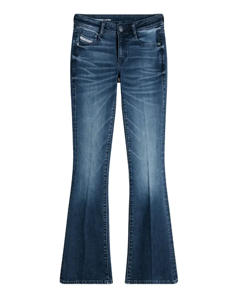 Diesel Bootcut-Jeans 1969 D-Ebbey 0ildy Jeans - Blau Blau