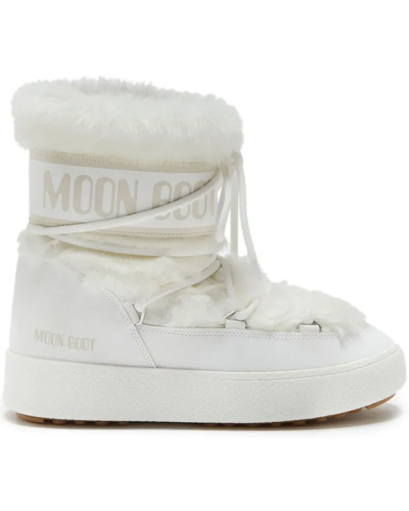 Moon Boot MB Track Schnürstiefel - Weiß Weiß