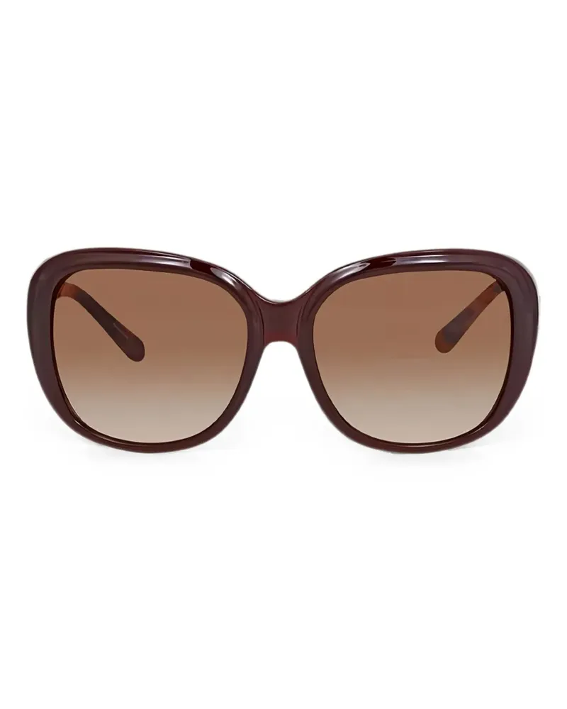 Coach Sonnenbrille mit Oversized-Gestell - Braun Braun