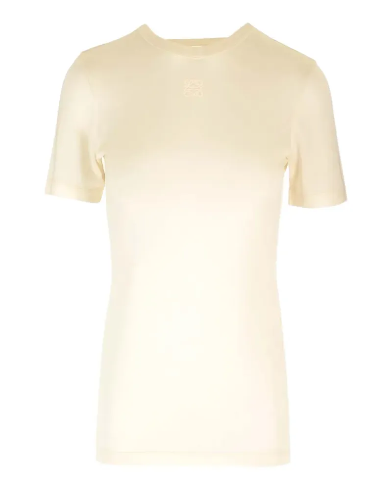 Loewe knot-detail open-back T-shirt - Nude Nude