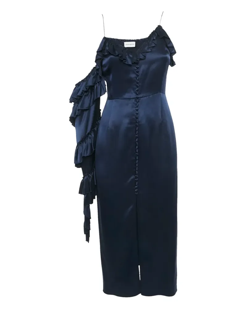 Magda Butrym Asymmetrisches Kleid - Blau Blau