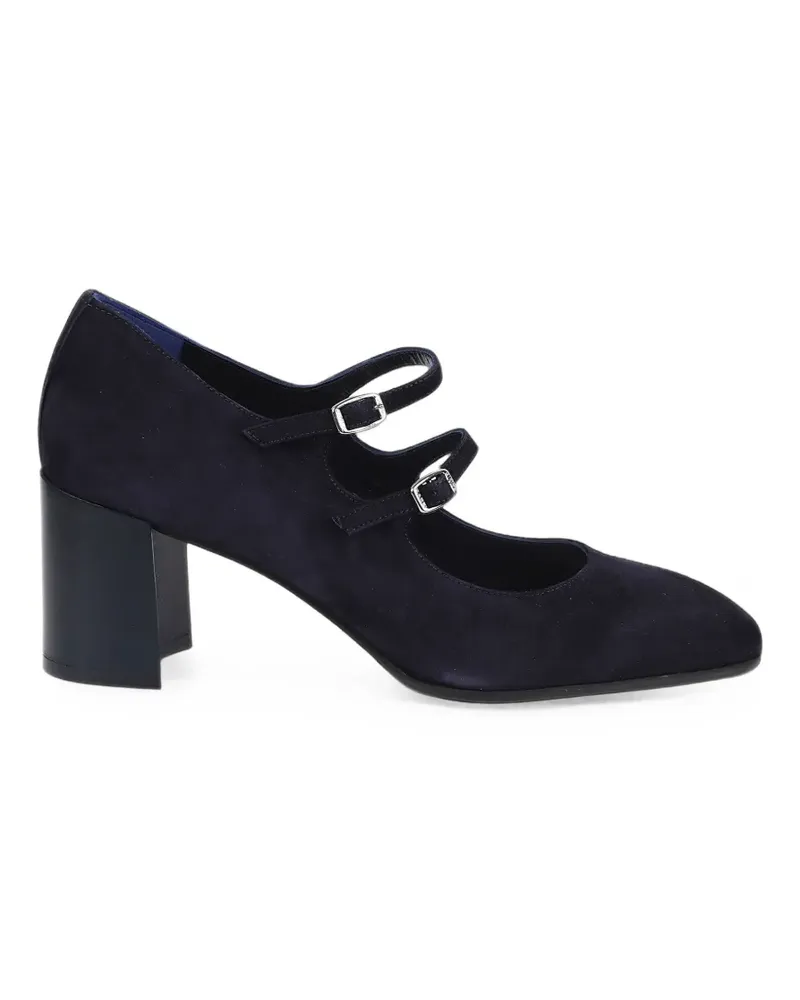 Carel Alice triple-strap pumps - Blau Blau