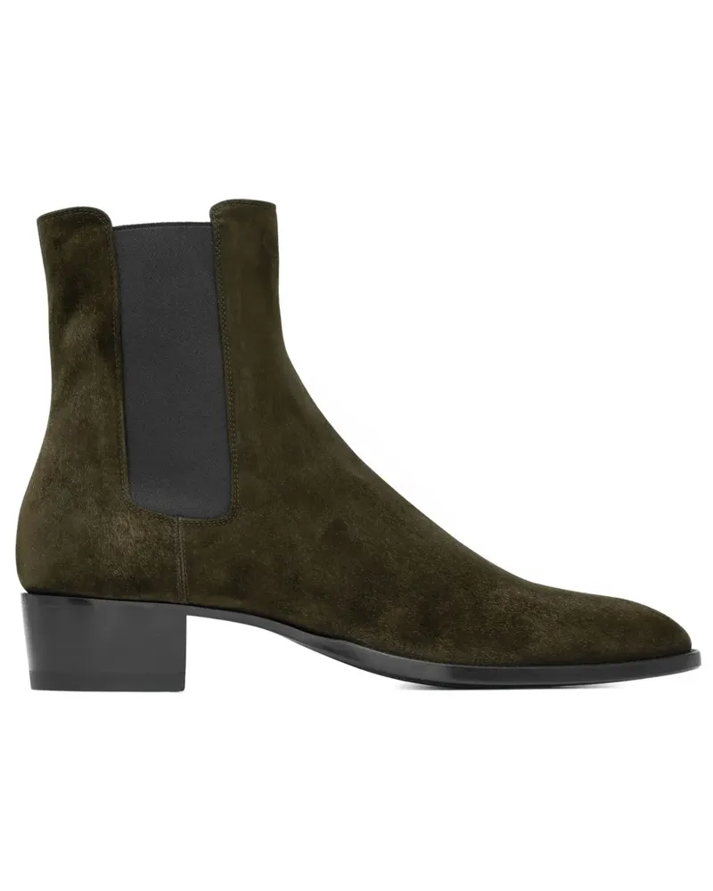 Saint Laurent Wyatt Chelsea-Boots - Braun Braun