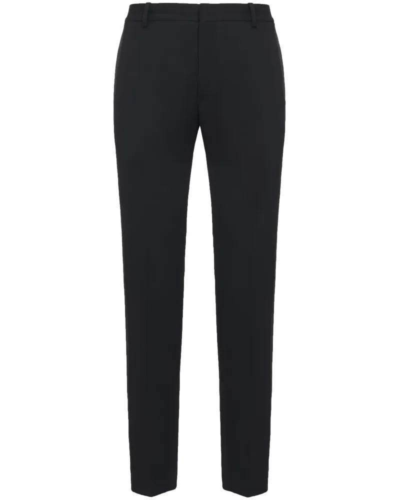 Alexander McQueen Klassische Tapered-Hose - Schwarz Schwarz