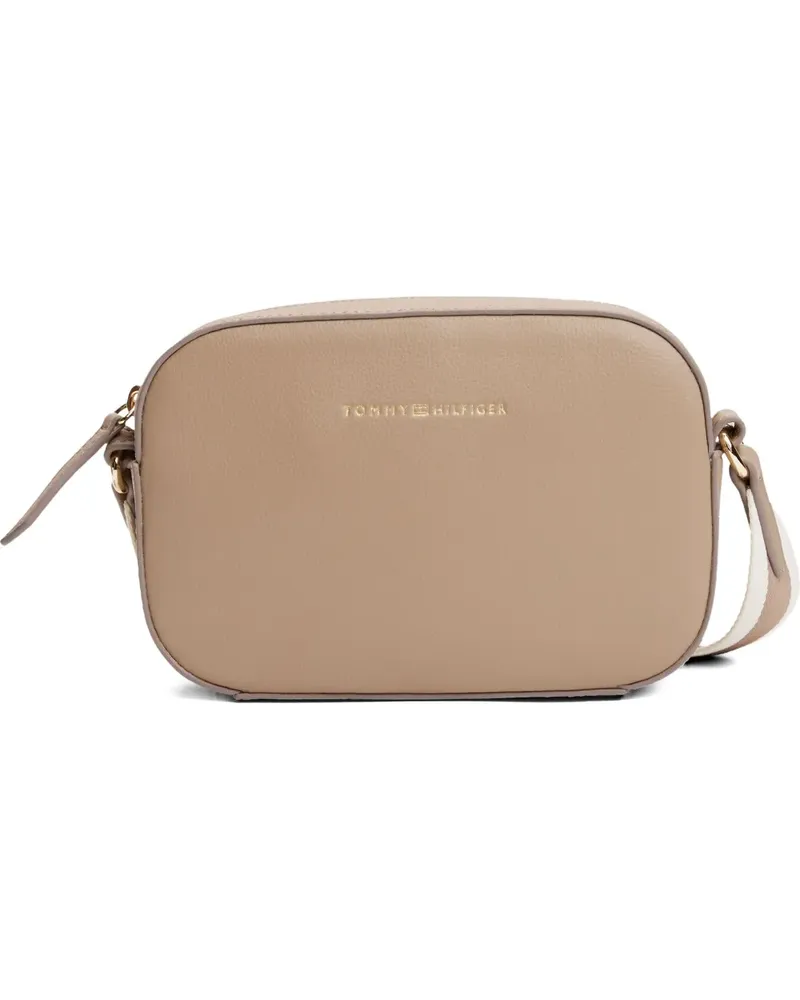 Tommy Hilfiger Umhängetasche mit Logo-Streifen - Nude Nude