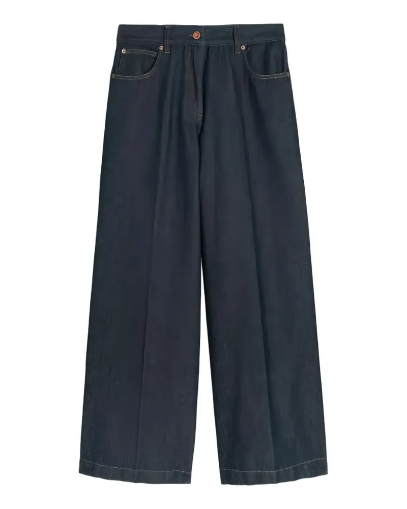 ASPESI five-pocket wide-leg jeans - Blau Blau