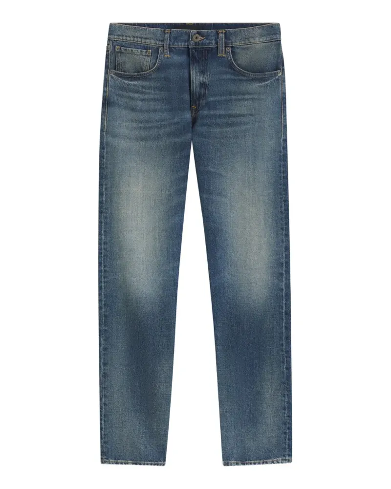 HUGO BOSS By Beckham Jeans mit Logo-Patch - Blau Blau