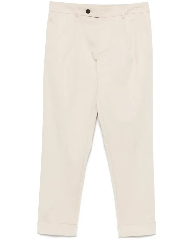 D4.0 Hose aus Gabardine - Nude Nude