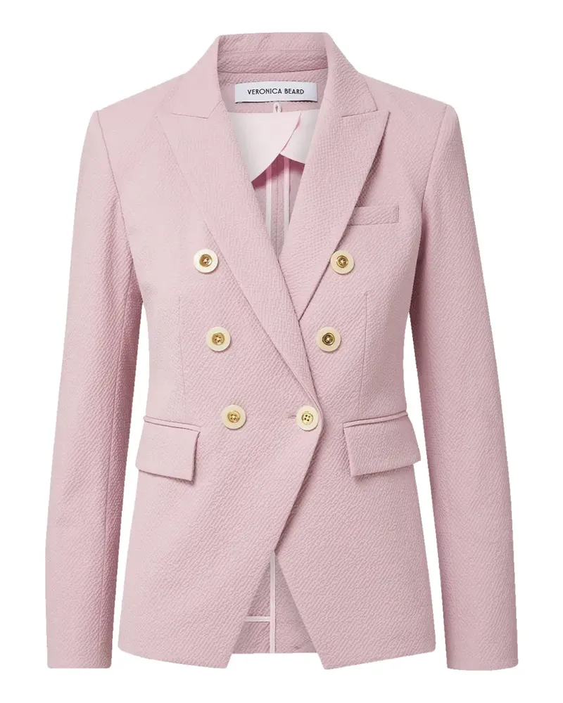 Veronica Beard Miller double-breasted blazer - Rosa Rosa