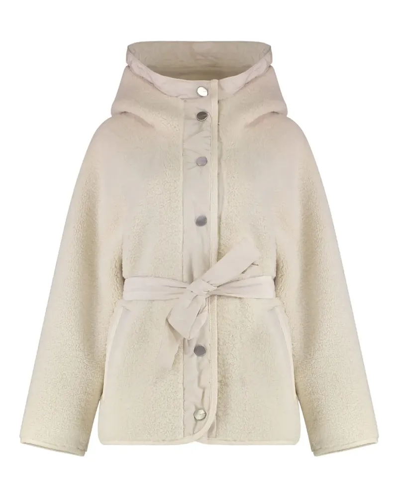 Pinko faux-fur jacket - Nude Nude