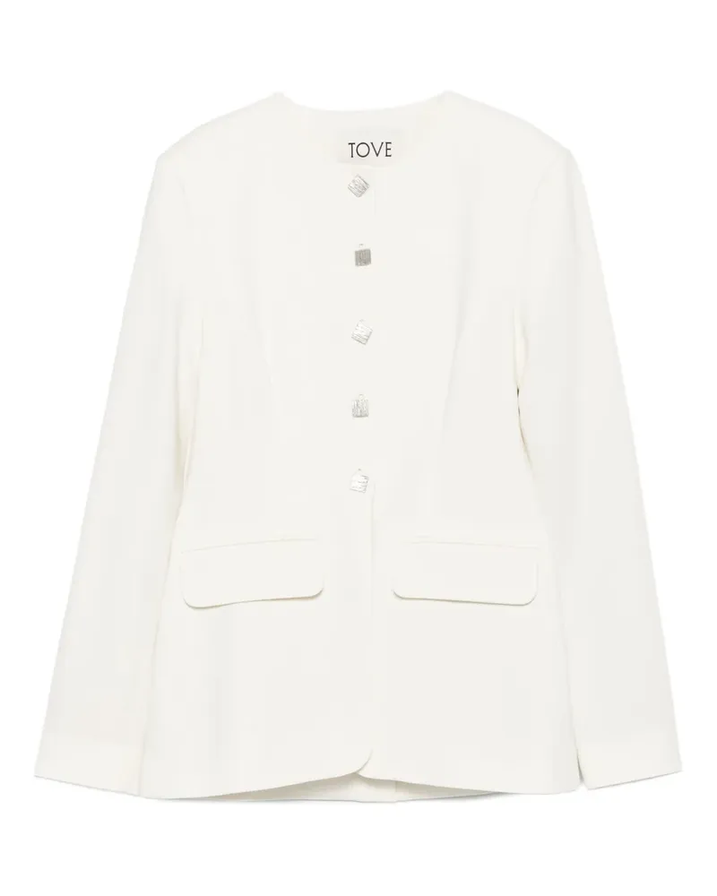 TOVE Moya Jacke - Weiß Weiß