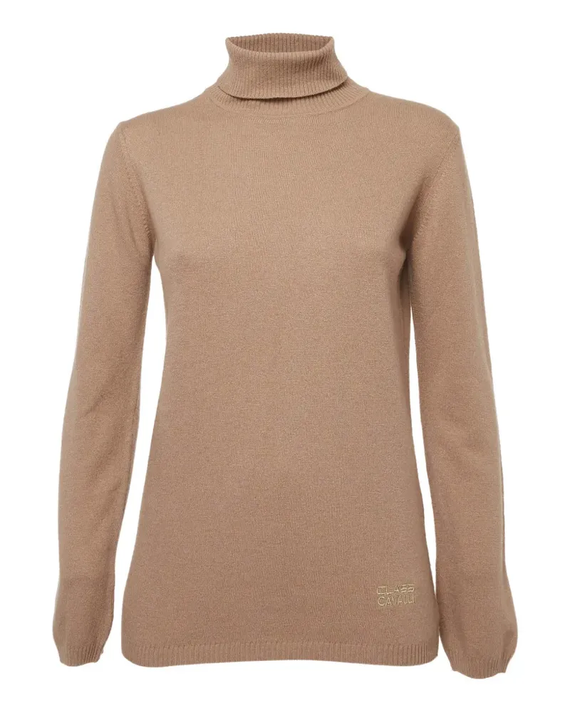 Roberto Cavalli turtleneck sweater - Nude Nude