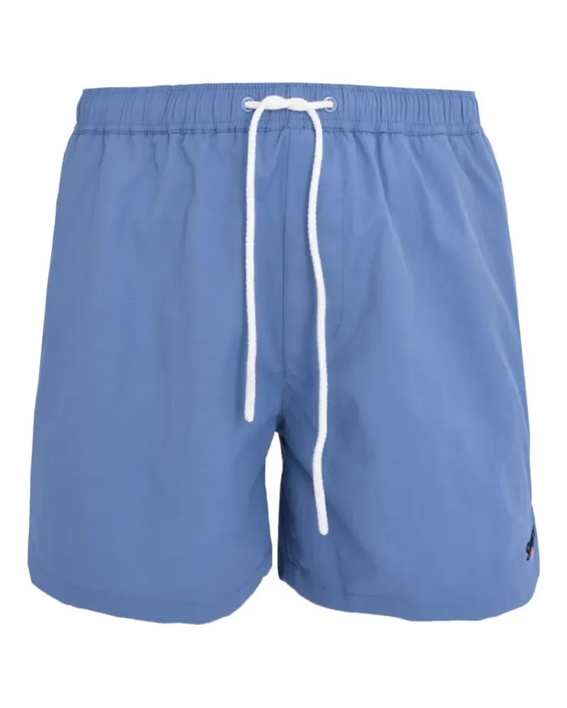 Stance Badeshorts mit Kordelzug - Blau Blau