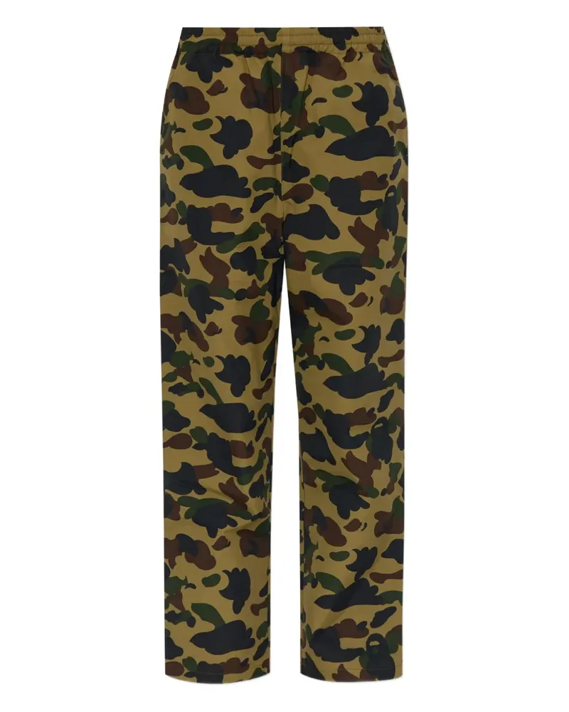 BAPE camouflage-print trousers - Grün Grün