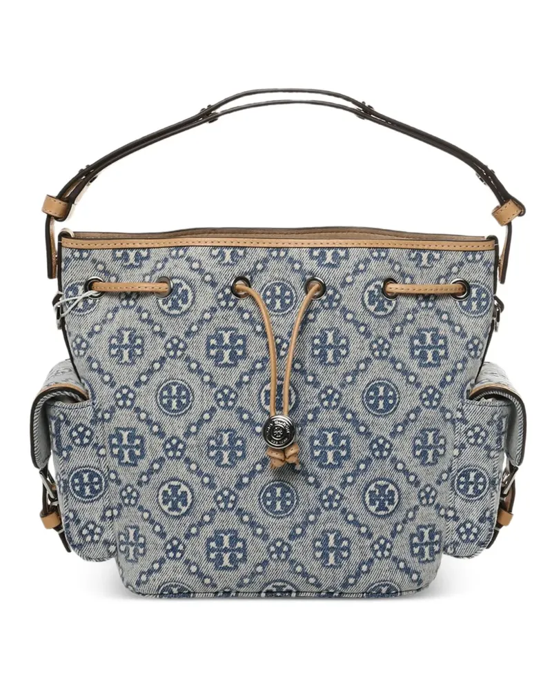 Tory Burch Beuteltasche mit T-Monogramm - Blau Blau
