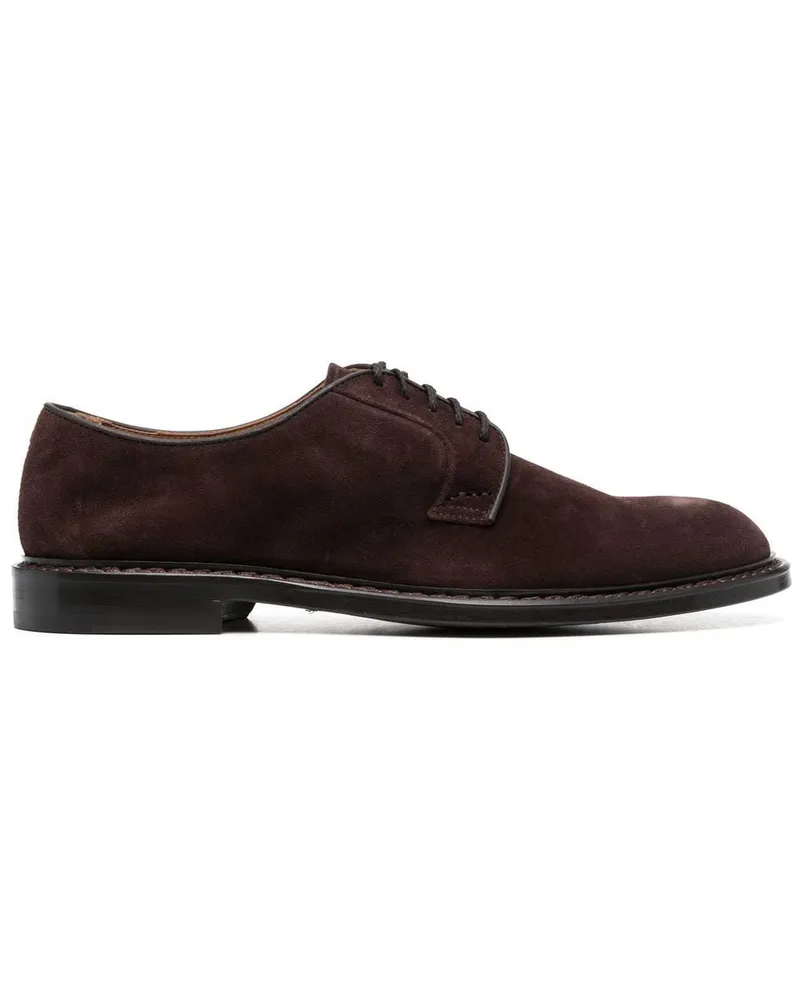 Doucal´s Derby-Schuhe aus Wildleder Braun