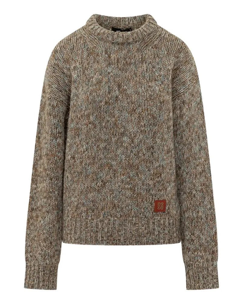 Dsquared2 mouliné-knit sweater - Nude Nude