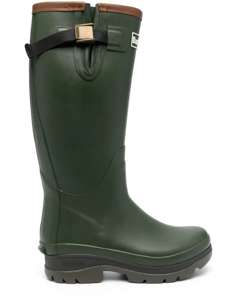 Barbour Kniehohe Stiefel - Grün Grün