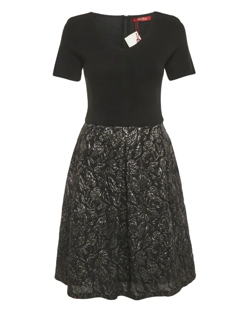 Max Mara jacquard structured dress - Schwarz Schwarz