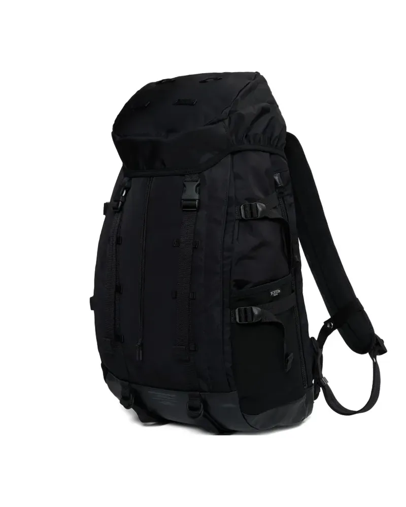 PORTER-YOSHIDA & CO Rucksack mit Schnallenriemen - Schwarz Schwarz