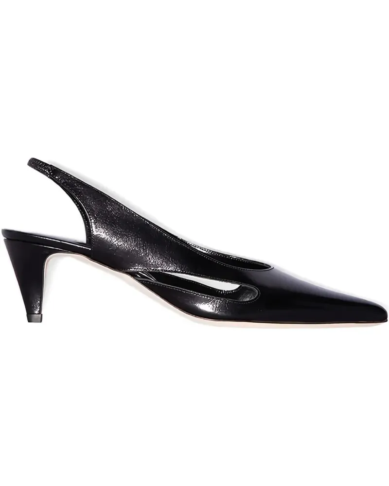by FAR Runa Slingback-Pumps 60mm - Schwarz Schwarz