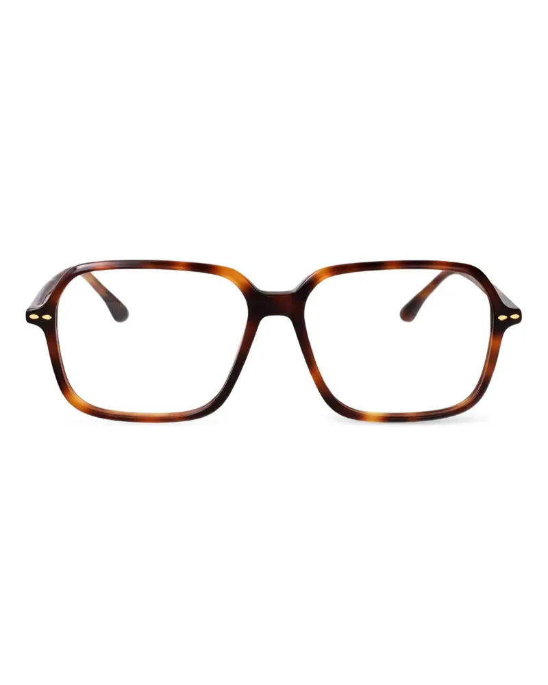 Isabel Marant Brille mit eckigem Gestell - Braun Braun