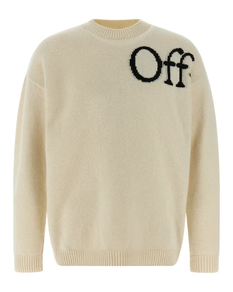 OFF-WHITE Bookish Shared Pullover - Weiß Weiß