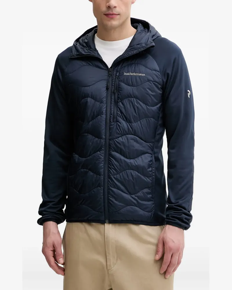 Peak Performance Gesteppte Helium Kapuzenjacke - Blau Blau
