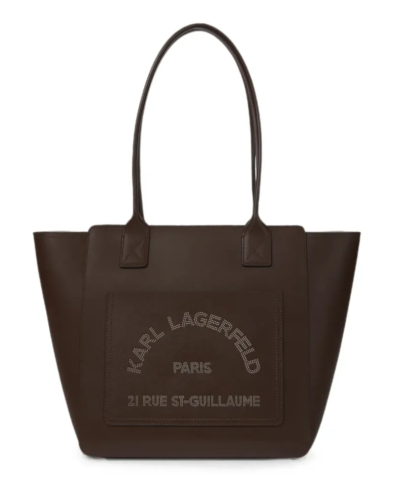Karl Lagerfeld Mittelgroßer K/Daily Tote Bag - Braun Braun