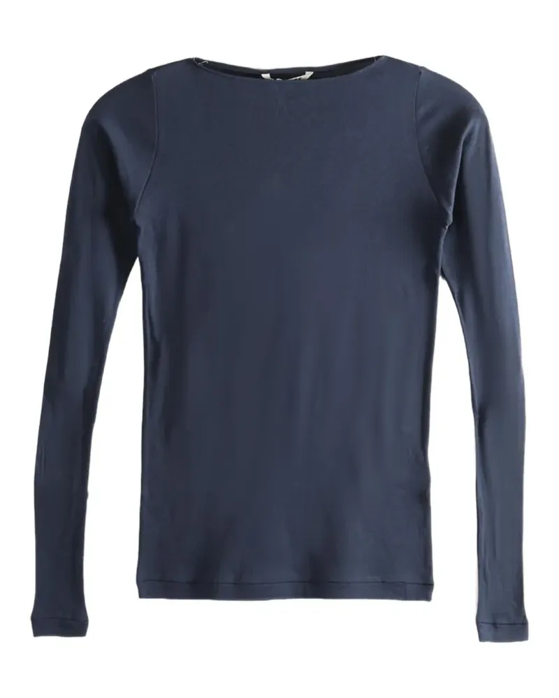 AURALEE long-sleeve T-shirt - Blau Blau