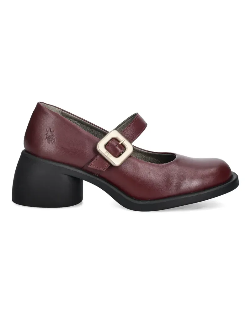 Fly London buckle-strap pumps - Rot Rot