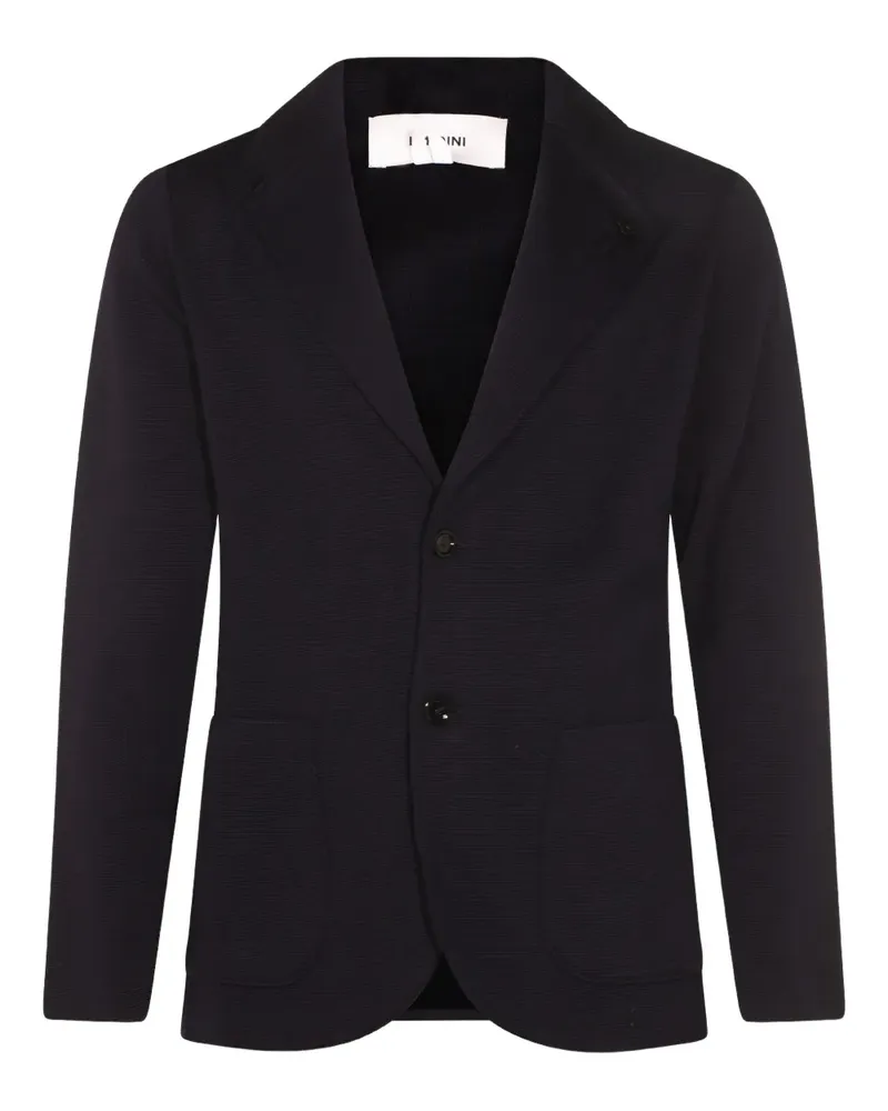 LARDINI Wollsakko mit Knöpfen - Blau Blau