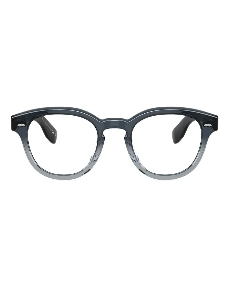 Oliver Peoples Cary Grant Brille mit rundem Gestell - Blau Blau