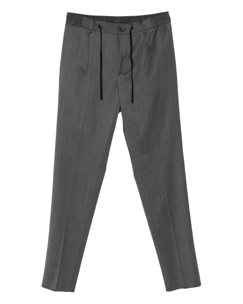 Tagliatore Hose mit Kordelzug - Grau Grau