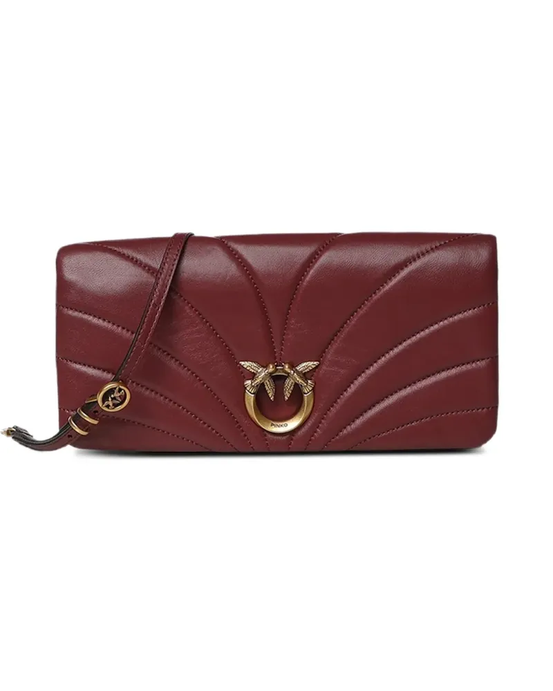 Pinko Love Birds quilted shoulder bag - Rot Rot