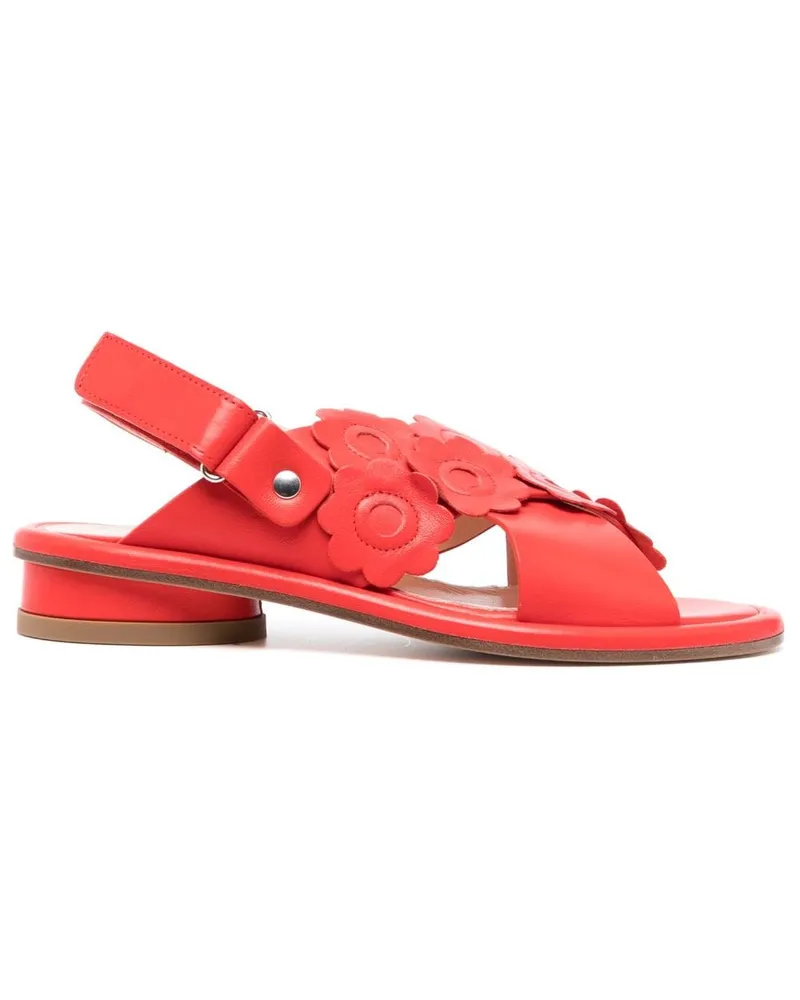 Attilio Giusti Leombruni Alison Sandalen 35mm Rot