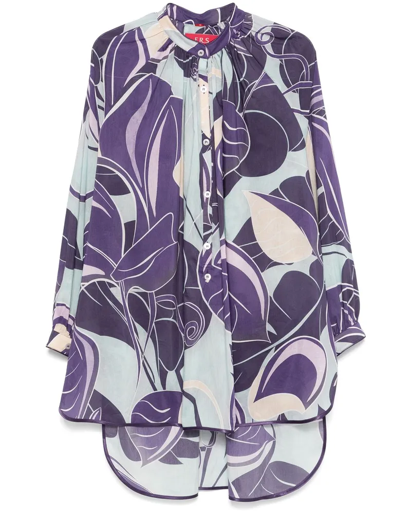 For Restless Sleepers Tizio Bluse - Violett Violett