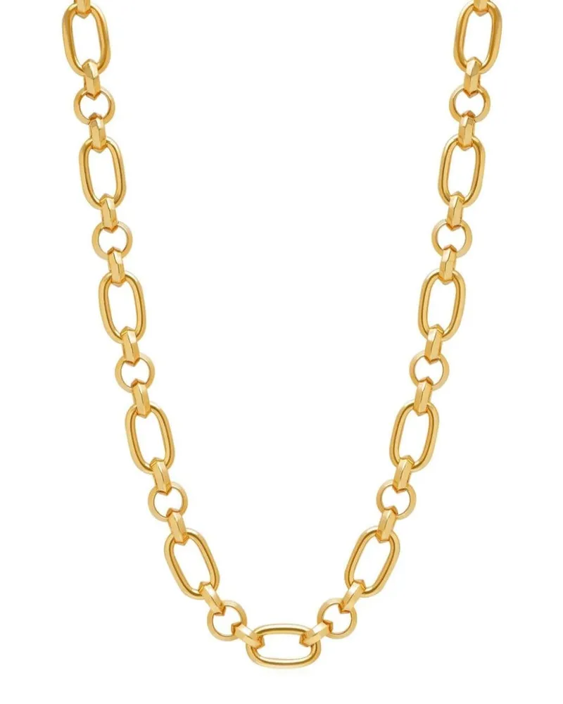 Nialaya Vergoldete Figarokette Gold